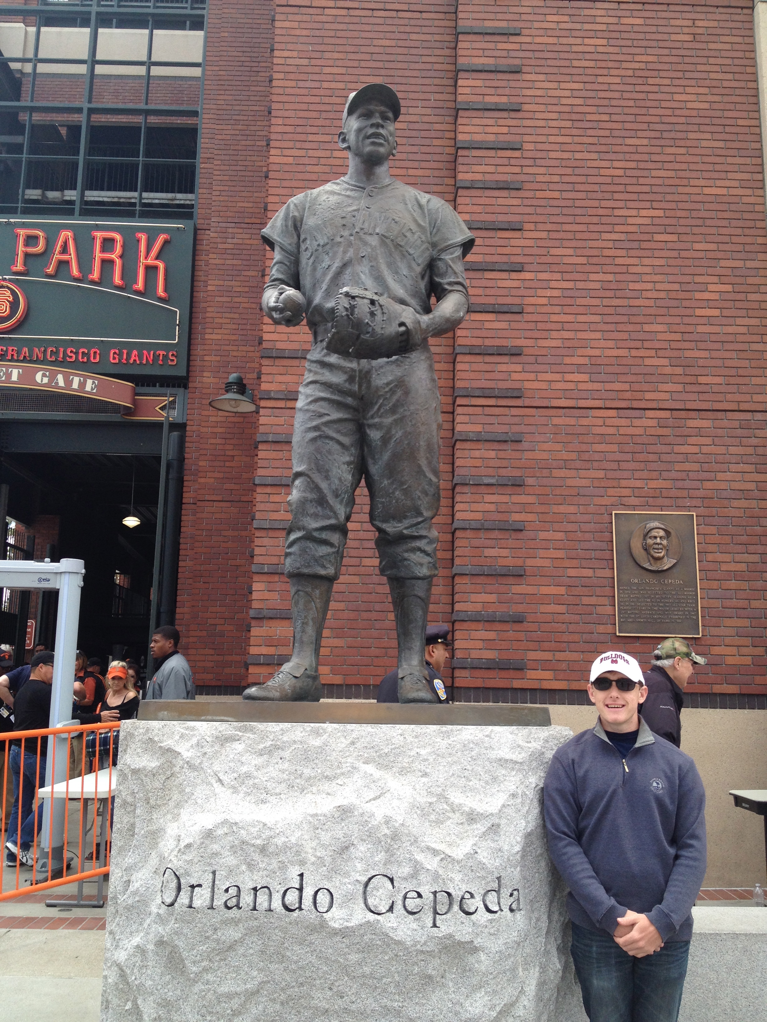 Orlando Cepeda Statue - South Beach - AT&T Park